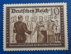 Stamp Germany Reich 10 Pfennig 1939 Camaraderie Block Mi. Nr. 707 (29668)