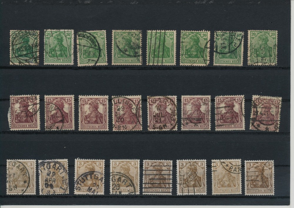 Germany, Deutsches Reich, Nazi, liquidation collection, stamps, Lot,used (BR 23)