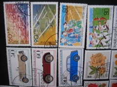 Germany 1981-82- Two Complete Years of 80 Stamps, 1 Souvenir Sheet Used, CTO