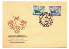 Germany Scott 9N113-9N114 BERLIN Unaddressed First Day Cover