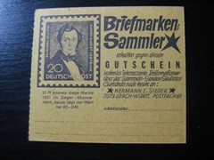 GERMANY Mi. #MH 13c scarce mint MNH stamp booklet! CV $7.20