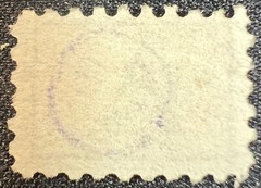1940s NS-Frauenschaft 50 Pf+ DEUTSCHES FRAUENWERK Orange Black Triangle Canceled