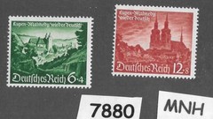 MNH stamp set Sc B174 – 175 / Eupen & Malmedy 1940 Third Reich Germany #7880