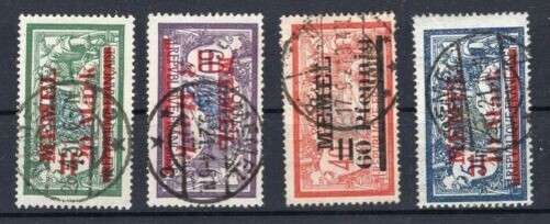 Memel 36/39 Set or Individual Values Luxury Gest. (M0398)