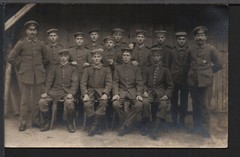 ✔️ GERMANY REICH WWI SOLDIERS EXCELLENT RARE AGED MILITARY POSTCARD