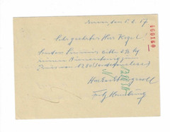 GERMANY 1957 Post Card sent from Essen to Niendorf – Slogan Cancel