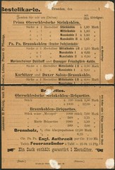 Germany Dresden Hansa Private Local Post Stationery Coal Ordering Postal Card
