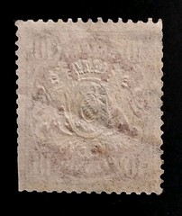 Travelstamps: 1908 Germany Bayern Railway Official Overprint Stamp #O3 Used 10pf