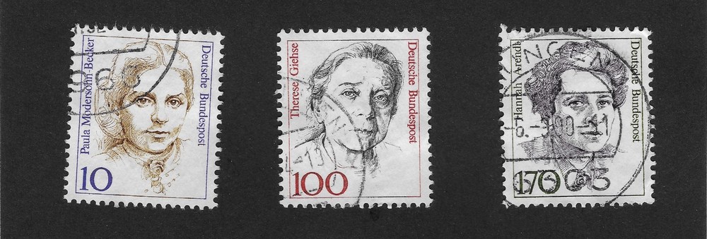 GERMANY 1988 FAMOUS WOMEN (CX6)