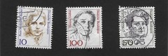 GERMANY 1988 FAMOUS WOMEN (CX6)