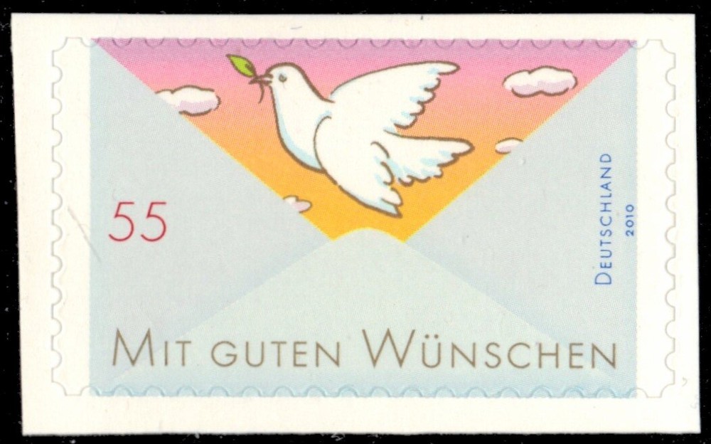 GERMANY 2596 – Greetings Stamps „Peace Dove“ (pc16675)