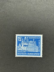 Germany Saar 1959 Complete Set (Mi 445-448) Mint LH