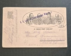 Scarce Germany Austria WWI Feldpost Polish Soldier Central Powers Kaisers