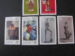 Germany Stamp 5 Assorted Sets from 1974-1979 Lot..Free International Shipping!