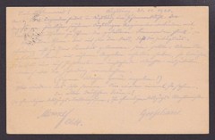 GERMANY 1920, Postcard from Augsburg to Ackersdorf