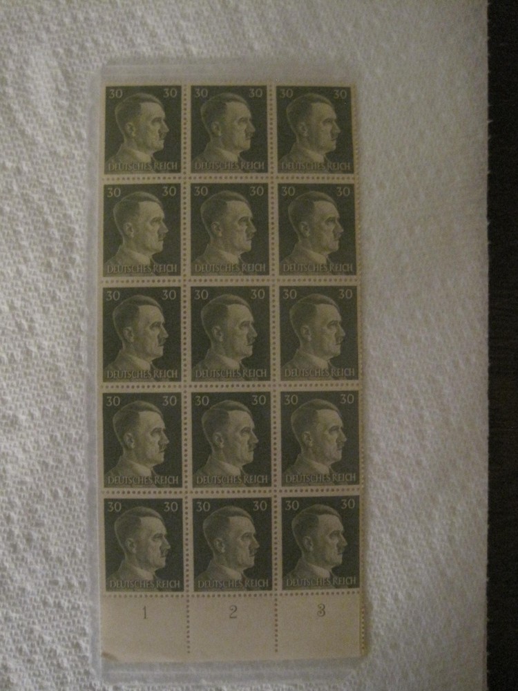 Unused Germany WW2 Third Reich Adolf Hitler Stamp Lot FREE SHIPPING!