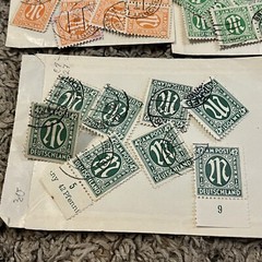 INVESTOR’S LOT 1945 ALLIED MILITARY OCCUPIED GERMANY STAMPS, SEVERAL VALUES