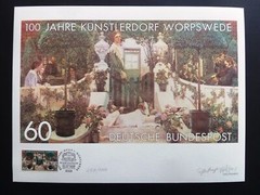 ART-EDITION 1989 GERMANY 1430 HEINRICH VOGELER „DER SOMMERABEND“ – Ltd. 1000!