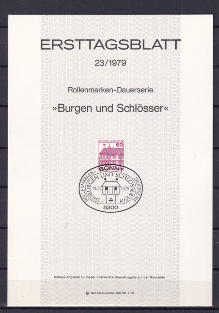 Bundesrepublik ETB 1026 from Castles and Palaces set
