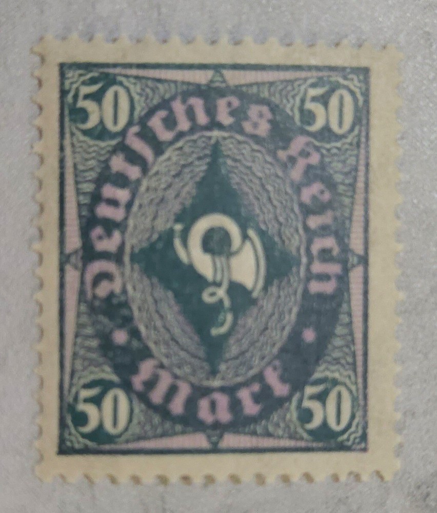 1922 Germany, Deutsches Reich, 50 Marks, Mint, MNH, FREE SHIPPING