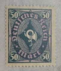 1922 Germany, Deutsches Reich, 50 Marks, Mint, MNH, FREE SHIPPING