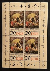 Travelstamps: 1989 Germany DDR Souvenir Sheet #2769a Thomas Müntzer Mint MNH OG