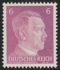 GERMANY 1941 Adolf Hitler 6pf MNH** Stamp WWII X557