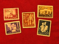 1942 WW2 WWII CROATIAN CROATIA WINTER HELP NAZI GERMAN Third Reich stamp lot MNH