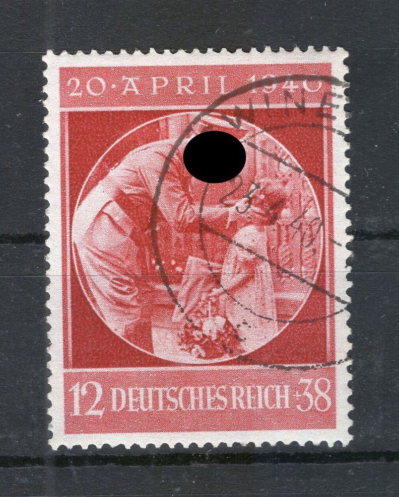 DR-3.Reich 744 Used Stamped 8 EUR (y75333)