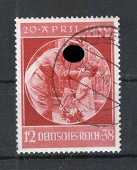 DR-3.Reich 744 Used Stamped 8 EUR (y75333)