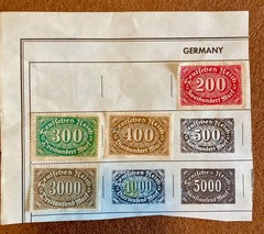 GERMAN DEMOCRATIC REPUBLIC Hyperinflation – Number in Oval -Used