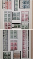 Germany 1921-23 Collection Inflation Hingless x24 Pages Used Mint SG Ring Album