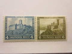 GERMANY Zusammendrucke Michel W43, MINT LIGHTLY HINGED Lot26 Cat €9