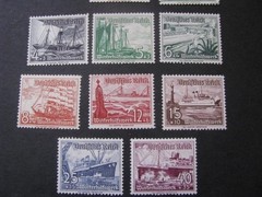 Germany Stamp Set Scott #B107-B115 …Free International Shipping!