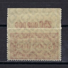 Germany Hyperinflation Stamp w/ selvage 1920s MNH