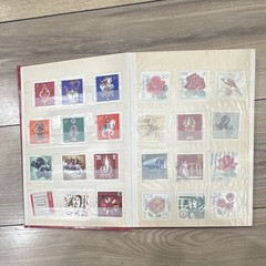 East Germany (DDR) Used Postage Stamp Collection Lot in Album, Various Topics