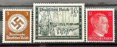 German Stamps Third Reich MNH officials Hitler swastika etc Mint ww2 /585