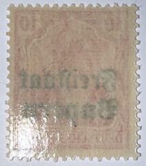Travelstamps: Germany Bayern Overprint Stamps Sc#180,10pf Mint Watermarked MOGNH