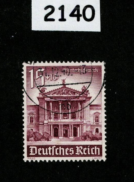 Used stamp Scott B183 1940 Winter relief Culture fund Germany #2140