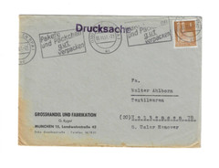 GERMANY 1951 Cover sent from Munchen to Hettensen – Slogan Cancel