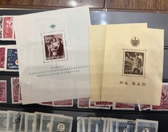 GERMANY – Croatia WW2 Big Collection Of BOBs and Souv. Sheets, Mint H and Used