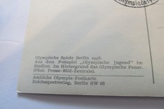 WWII German Third Reich Photo Postcards (Airplanes, Soldiers and 1936 Olympics)