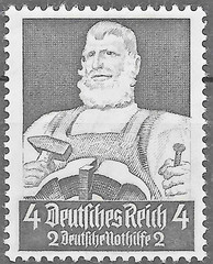 German Reich Mi# 567 MNH Welfare Fund 1934 **