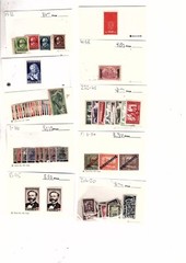 Saar stamps dealer card lot with duplicates mnh mh used cv 138.00 (mb25