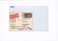 GERMANY Cover Heidelberg EXPRESS Mail 1929 HUNGARY Forwarded GB Cambridge YV372