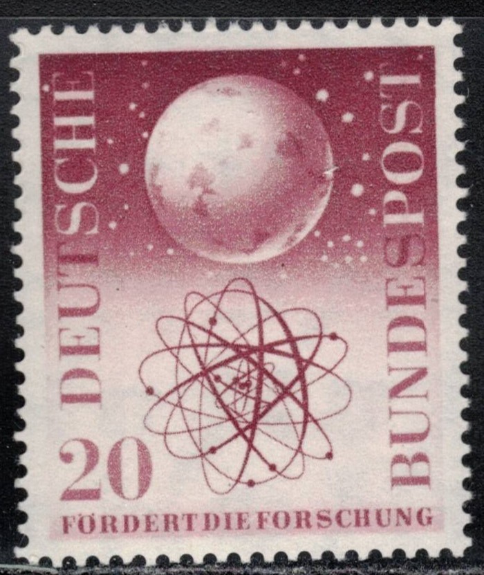 1955 Germany Science Research MNH Scott #731