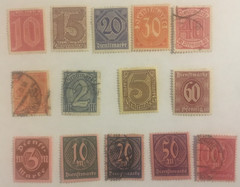 Germany Reich Official Stamps , 1920 -1923, Inflation ,Used , 5826b