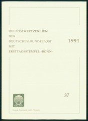 GERMANY FOLDER 1991/37 THEODOR KÖRNER FREIHEITSKÄMPFER