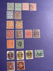 Germany Empire 1920-1921 Government Service 20 Stamps,see Photos