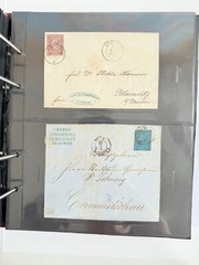 Saxony Briefe-Sammlung Vorphila – German Reich Approx. 200 Piece IN 2 Albums